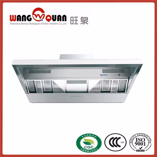 European Style 90cm Canopy Commercial Modern Kitchen Pyramid Hoods Range Hood