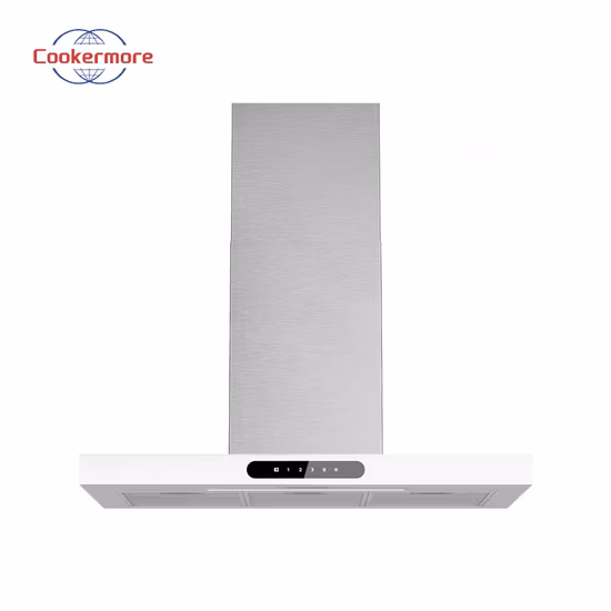 Capa de aço inoxidável da escala do projeto novo de Hoodmodern do controle do toque macio da forma de T